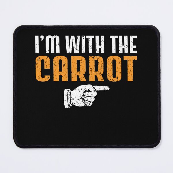 Item preview, I'm With The CARROT Matching Couple Halloween designed and sold by mdmahabubur.