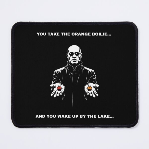 Item preview, You Take The Orange Boilie - Funny Sci-Fi Fishing designed and sold by GeekAnglerStore.