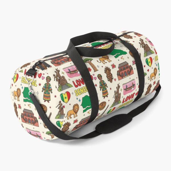 Item preview, Love Senegal Aesthetic Culture Doodles & Iconic Landmarks designed and sold by mashmosh.