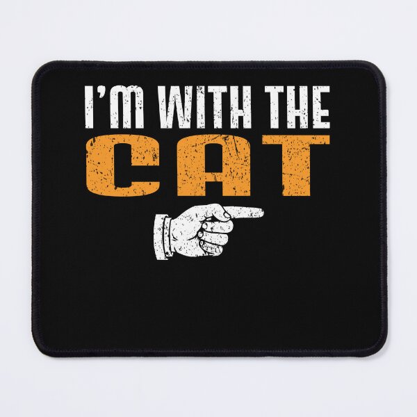 Item preview, I'm With The CAT Matching Couple Halloween designed and sold by mdmahabubur.