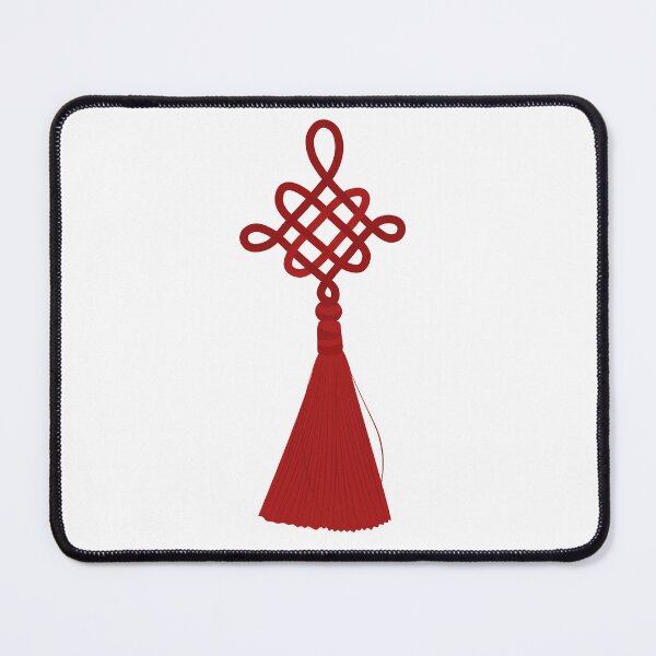 Item preview, Red Chinese Knot – Traditional Chinese Decorative Ornament Cutout designed and sold by EmeraldeaArt.
