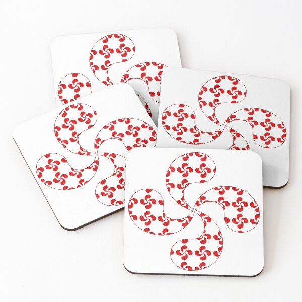 Item preview, Lauburu Mosaic Raw | Basque Country Design designed and sold by DONOSTIADESIGN.