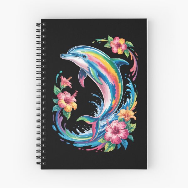 Item preview, Rainbow Tropical Dolphin designed and sold by jkrphoto.