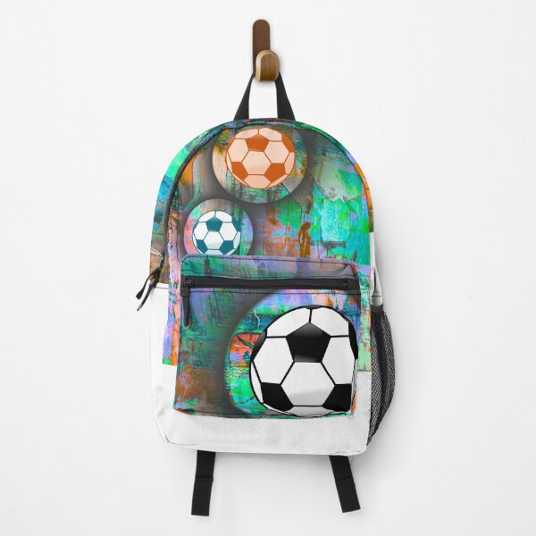 Item preview, Abstract Soccer Ball Art – Colorful Modern Sports Artwork designed and sold by PetruArtDesigns.