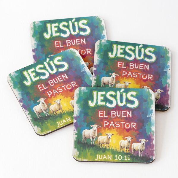 Artikelvorschau, JESÚS - El Buen Pastor | Juan 10:11 | Pastor de Pastores entworfen und verkauft von NombresDeJesus.