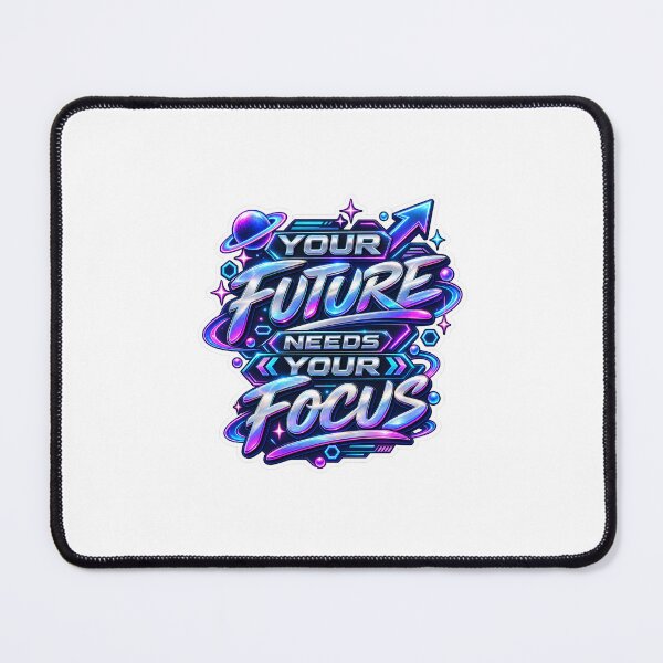 Item preview, Your Future Needs Your Focus, Motivation sticker designed and sold by blossomfun.