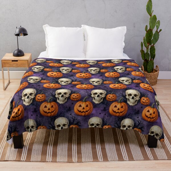 Item preview, Spooky Halloween Pattern designed and sold by Korral.