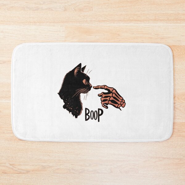 Item preview, Skeleton Cat Boop – Cute Spooky Halloween Cat  designed and sold by roartusa.