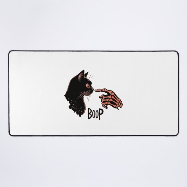 Item preview, Skeleton Cat Boop – Cute Spooky Halloween Cat designed and sold by roartusa.