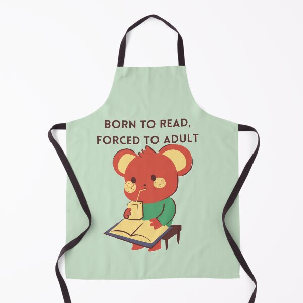 Item preview, Born to read, forced to adult designed and sold by creativityisfun.