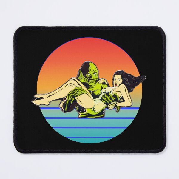 Item preview, Creature From Back Lagoon - Retro Love designed and sold by calypso-designs.