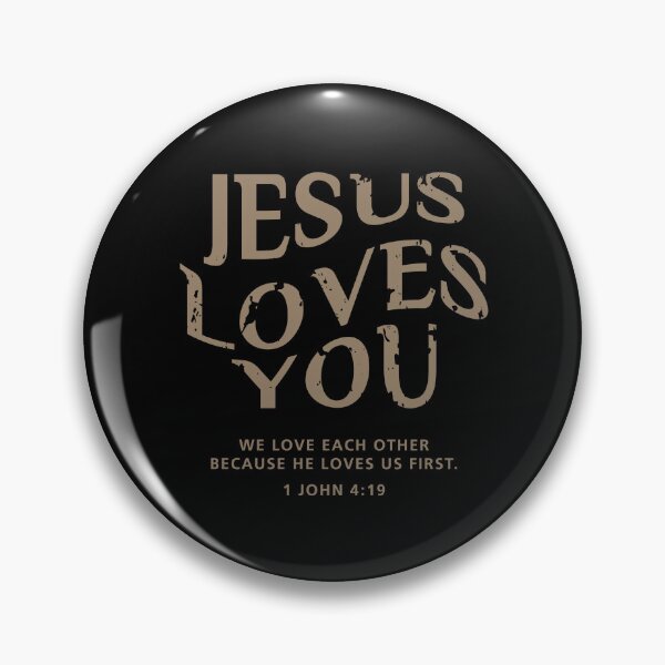 Item preview, Christian Jesus Loves You Religious Faith Inspirational Graphic God Design designed and sold by AhmedZouita.
