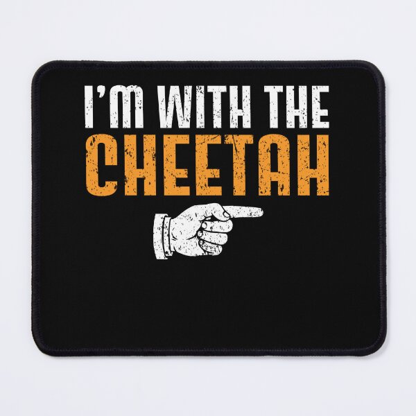 Item preview, I'm With The CHEETAH Matching Couple Halloween designed and sold by mdmahabubur.
