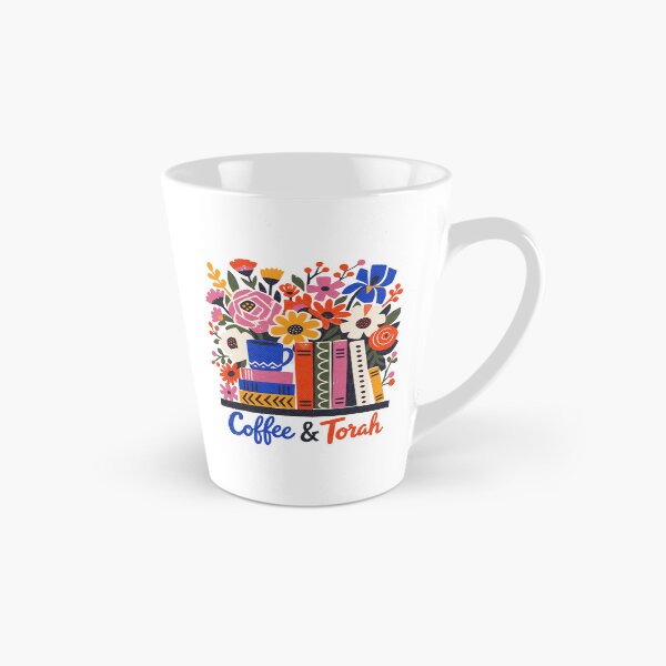 Item preview, Coffee & Torah - Jewish Books Color Blocks  designed and sold by Amber Dove Studio.