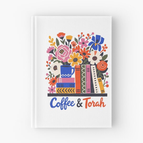 Item preview, Coffee & Torah - Jewish Books Color Blocks  designed and sold by Amber Dove Studio.