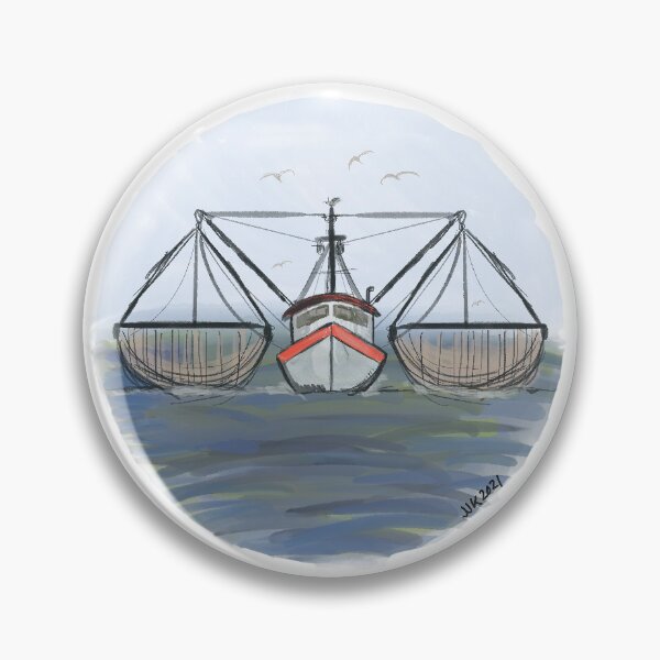 Item preview, Shrimp Boat 2021 designed and sold by TexocentristArts .