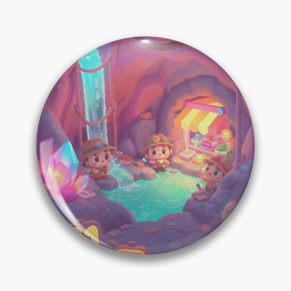 Item preview, Pastel Chibi Cave Adventure designed and sold by TreatLLC.