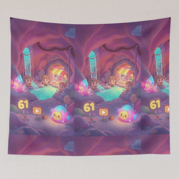 Item preview, Pastel Chibi Cave Adventure designed and sold by TreatLLC.