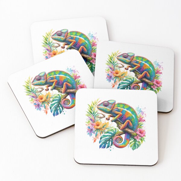 Item preview, Chameleon designed and sold by Whimsy Petal and Co..