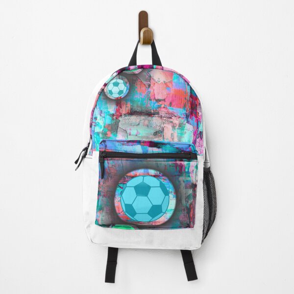 Item preview, Abstract Soccer Ball Art – Colorful Modern Sports Artwork designed and sold by PetruArtDesigns.