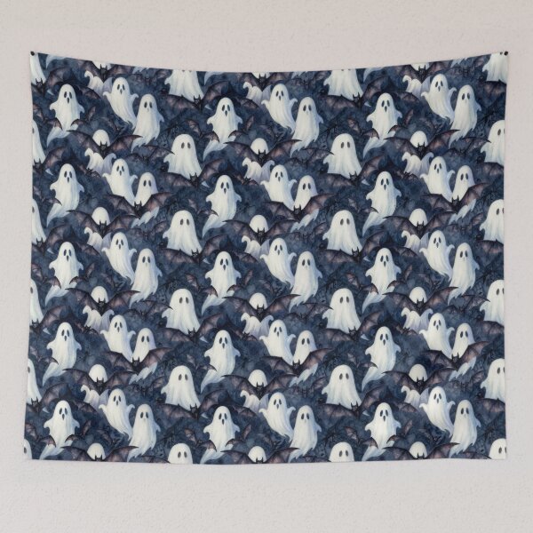 Item preview, Spooky Halloween Pattern designed and sold by Korral.