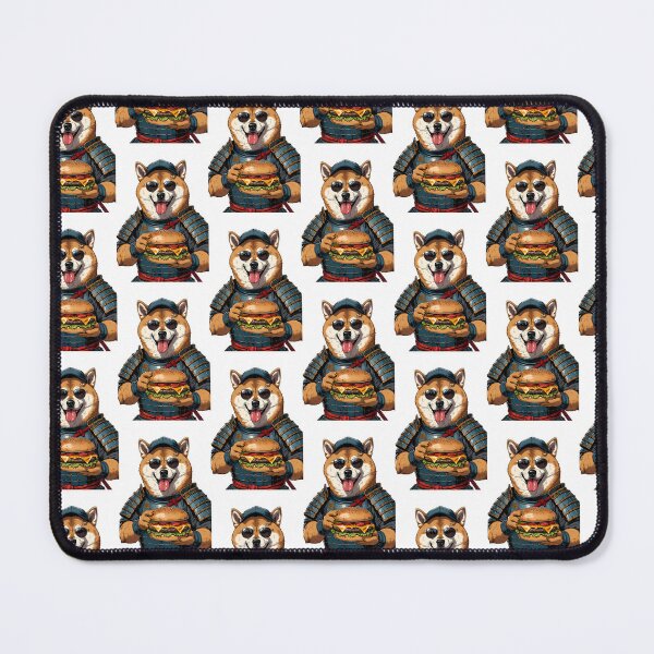 Item preview, Shiba Inu Samurai Burger designed and sold by Structure-Blue.