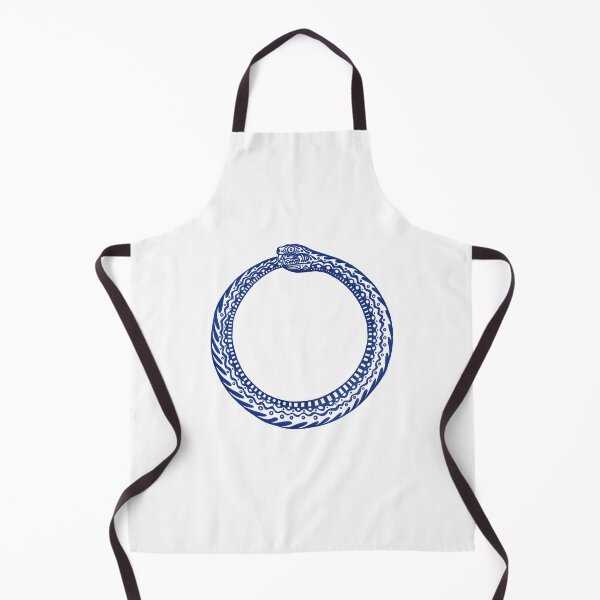 Item preview, Blue Snake Ouroboros designed and sold by kallyfactory.