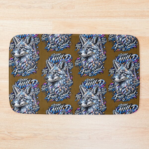 Item preview, chrome wolf designed and sold by DreamPrint Collective.