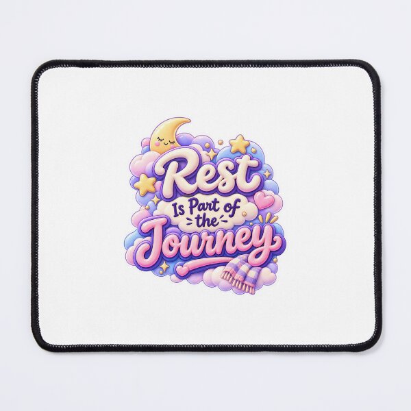 Item preview, Rest Is Part of the Journey | motivation sticker designed and sold by blossomfun.