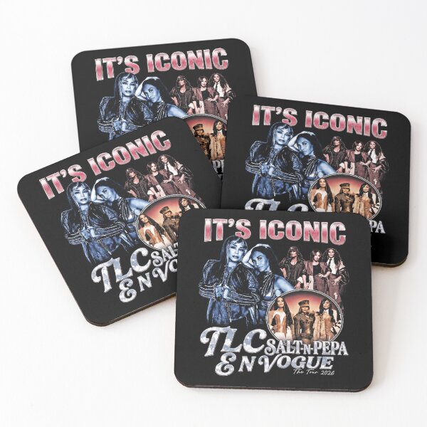 Item preview, Vintage TLC Salt N Pepa En Vogue It's Iconic Tour, 90s Music Girl Band designed and sold by HoneyMonday.