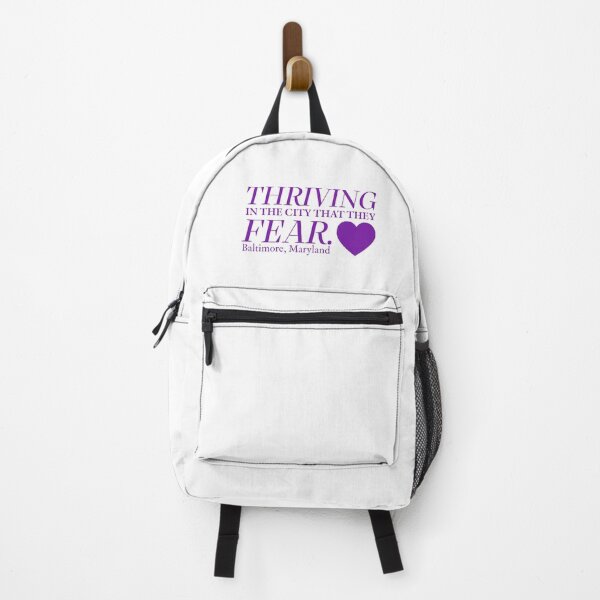 Item preview, Baltimore, MD - Thriving in a City they Fear - Purple designed and sold by SportyFemmeShop.