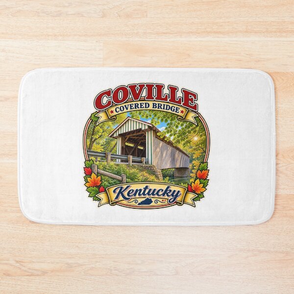 Item preview, Colville Covered Bridge sticker designed and sold by gotucoveredart.