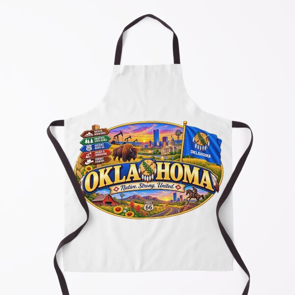 Item preview, Oklahoma Native Strong United Vintage State Travel Design designed and sold by Awarrie.