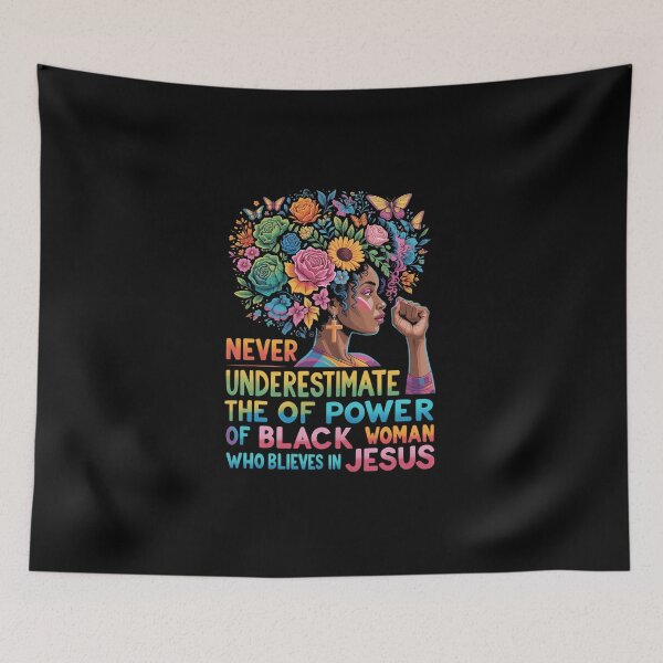 Item preview, Powerful Black Woman of Faith designed and sold by jkrphoto.