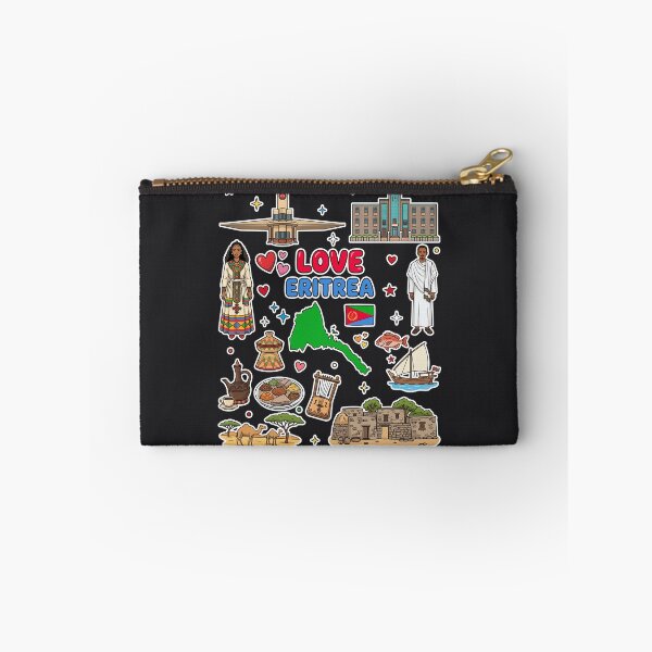 Item preview, Love Eritrea Aesthetic Dark Culture Doodles & Iconic Landmarks designed and sold by mashmosh.