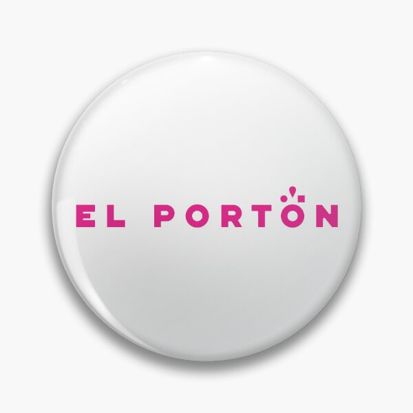 Item preview, El Porton Pink Minimalist Typography Logo designed and sold by shiharl.