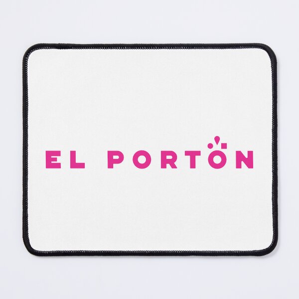 Item preview, El Porton Pink Minimalist Typography Logo designed and sold by shiharl.