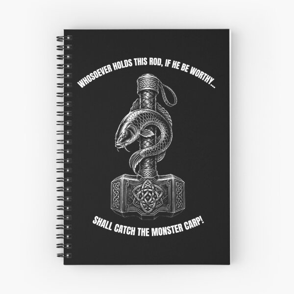 Item preview, Worthy Angler Norse Hammer - Funny Superhero Fishing designed and sold by GeekAnglerStore.