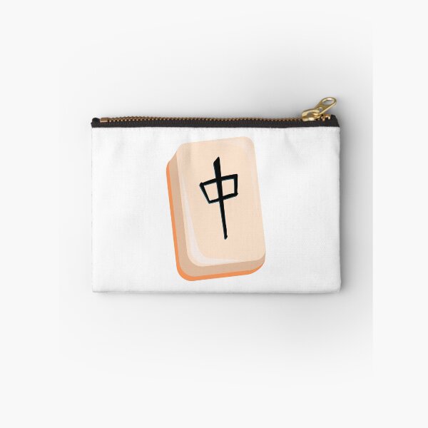Item preview, Chinese Mahjong Tile with Traditional Character – Asian Cutout designed and sold by EmeraldeaArt.