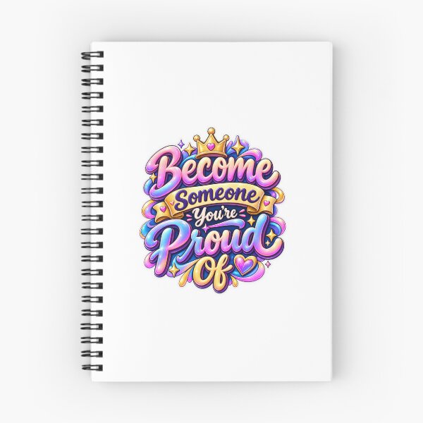 Item preview, Become Someone You’re Proud Of | Motivational Sticker designed and sold by blossomfun.