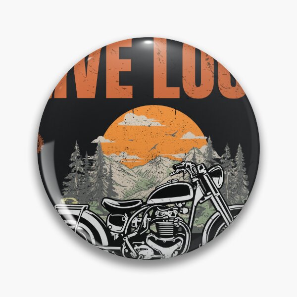 Artikelvorschau, Fahre frei, lebe laut – Vintage-Motorrad, Biker, offene Straße, Design entworfen und verkauft von Uvclick.