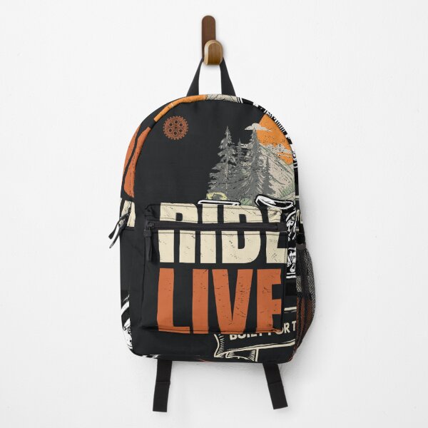 Item preview, Ride Free Live Loud Vintage Motorcycle Biker Open Road Design designed and sold by Uvclick.