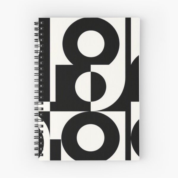 Item preview, Geometric Contrast Pattern (Bold + Clean) designed and sold by BRIGHT LITTLE STUDIO.