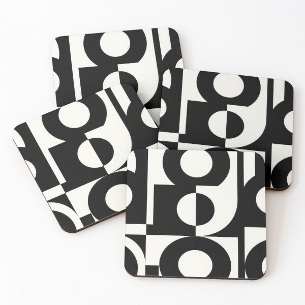 Item preview, Patrón geométrico de contraste (llamativo y definido) designed and sold by BRIGHT LITTLE STUDIO.