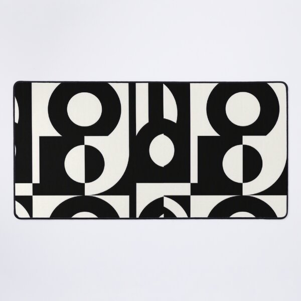 Item preview, Geometric Contrast Pattern (Bold + Clean) designed and sold by BRIGHT LITTLE STUDIO.