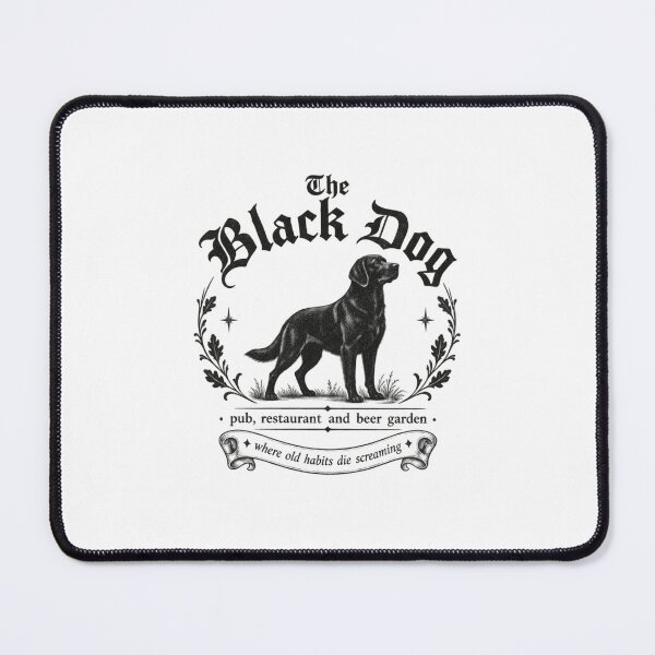 Item preview, The Black Dog designed and sold by midnightwillow.