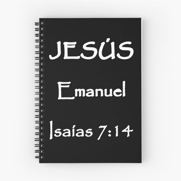 Item preview, JESÚS - Emanuel | Isaías 7:14 | Dios Con Nosotros designed and sold by NombresDeJesus.
