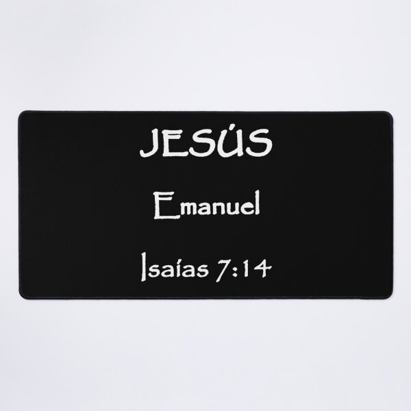 Item preview, JESÚS - Emanuel | Isaías 7:14 | Dios Con Nosotros designed and sold by NombresDeJesus.
