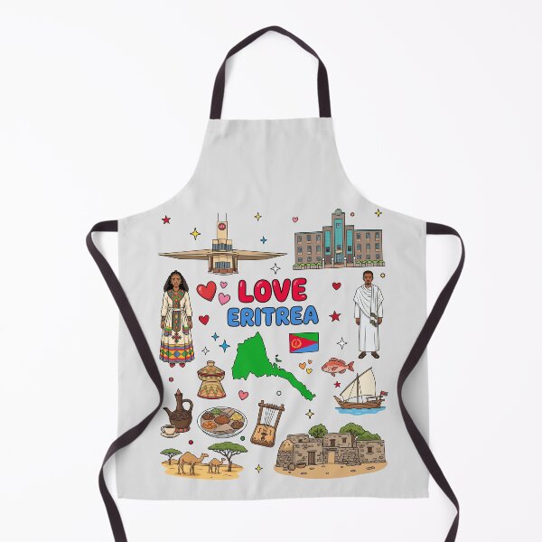 Item preview, Love Eritrea Cultural Icons, Asmara Heritage & Jebena Art أحب إريتريا - توثيق فني لأبرز المعالم والتراث الإريتري designed and sold by mashmosh.