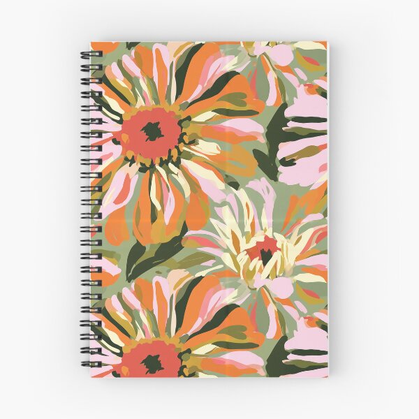 Item preview, Vibrant Zinnia Print  - Birthday Flower Pattern - Gifts For Sister designed and sold by RoyalStarsPatts.